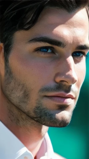   a  german heartthrob men  focused on his face