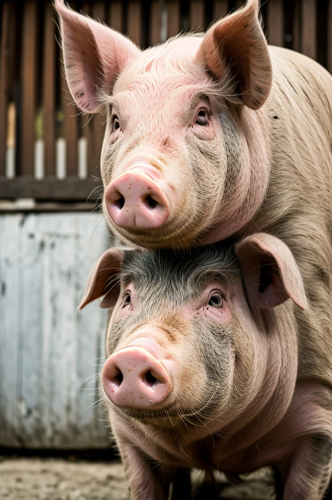 pig-faced man