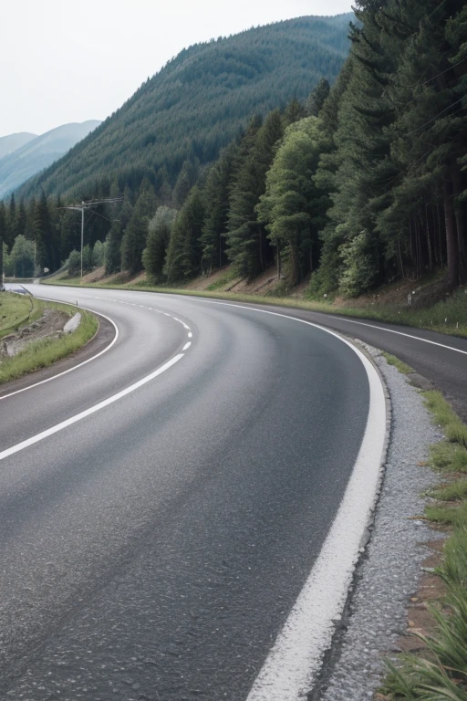 I just want ideas of roads taken from the side without any vehicles