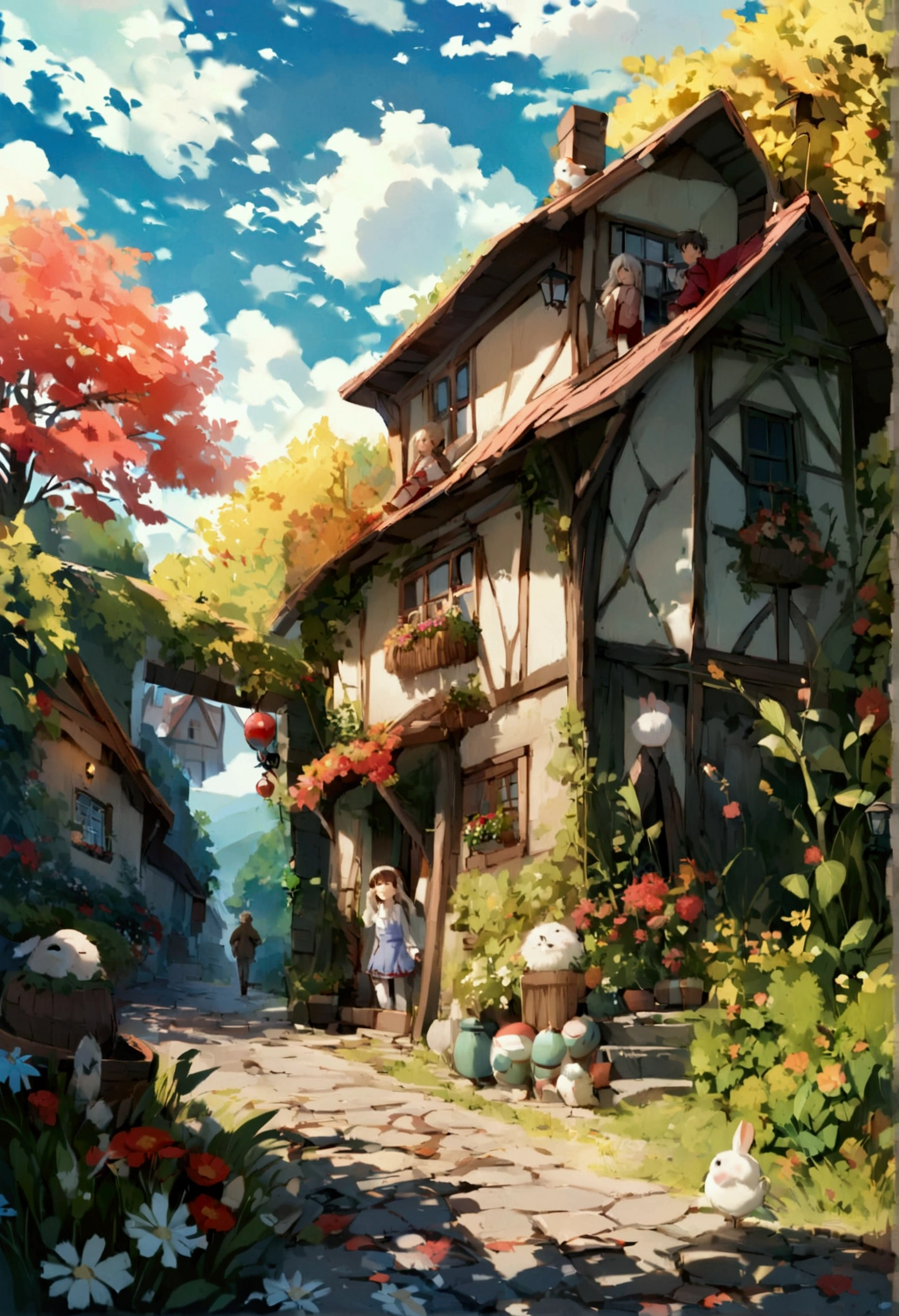 Once upon a time, in a small town, there was a boy named Eduardo. From a young age, Eduardo was known for his kindness and open heart. He lived a peaceful life, surrounded by family and friends, but there was one person who always held a special place in his heart – his childhood friend, Clara.