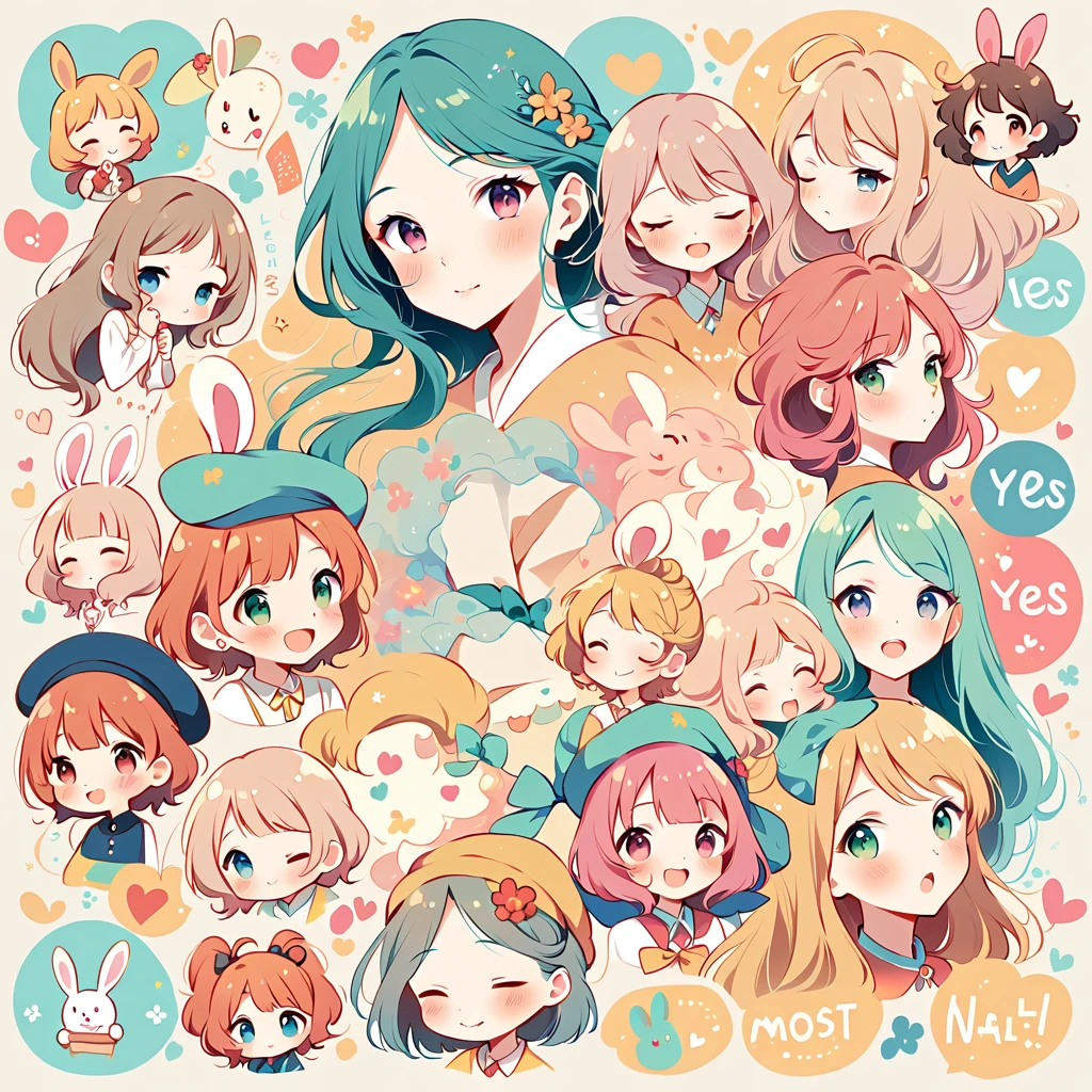 Simple Line Initialism,Abstract art,Urban Background, colorful hearts ,(((The most beautiful girl of all time))), On a bright red campus"YES"Character、beautiful illustration, best quality, cute girl, bedroom, pastel color, fluffy bunny ears, , silver long hair, alert! Alert! Gather around the warm and inviting theme of "Campfire" (キャンプファイヤー). Capture the glow of flickering flames and the camaraderie of people sharing stories, cooking, or simply enjoying the warmth together.