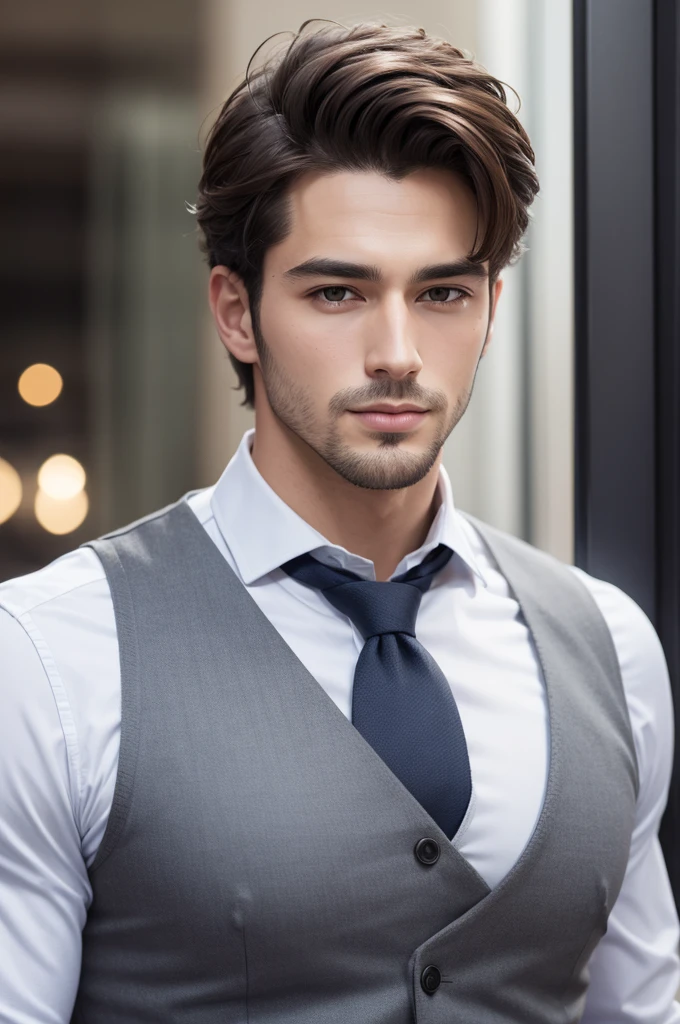 a handsome man