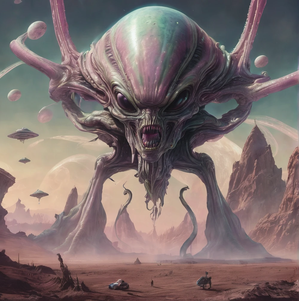 Alien fantasy artwork