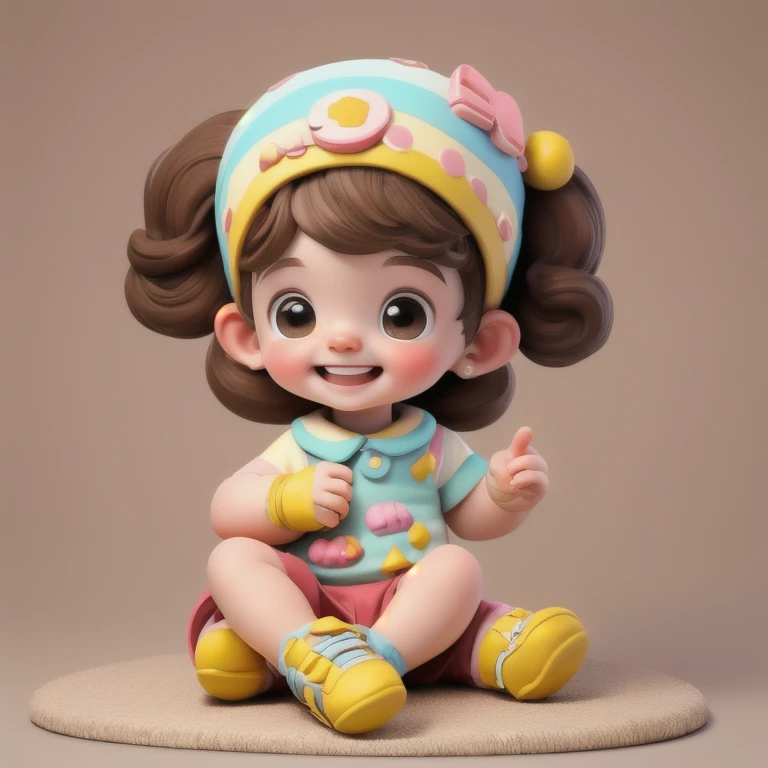 (( best qualityer ))baby de 9 meses, baby, brunette skin, little hair, smiling, baby fofa< Brown eyes