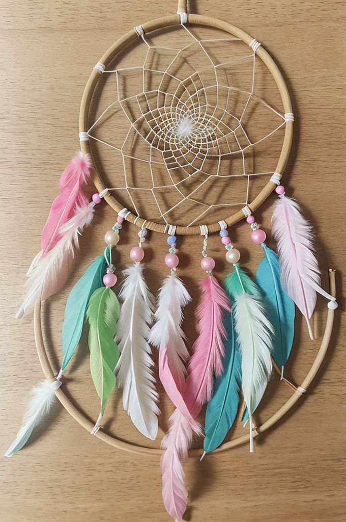 Tinkerbell dreamcatcher pastel