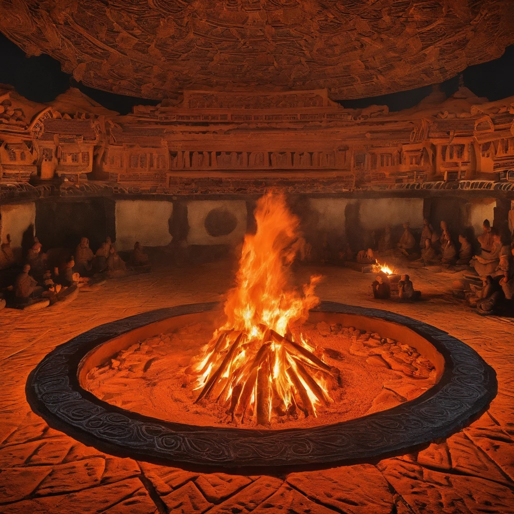 Bonfire Jomon Period
