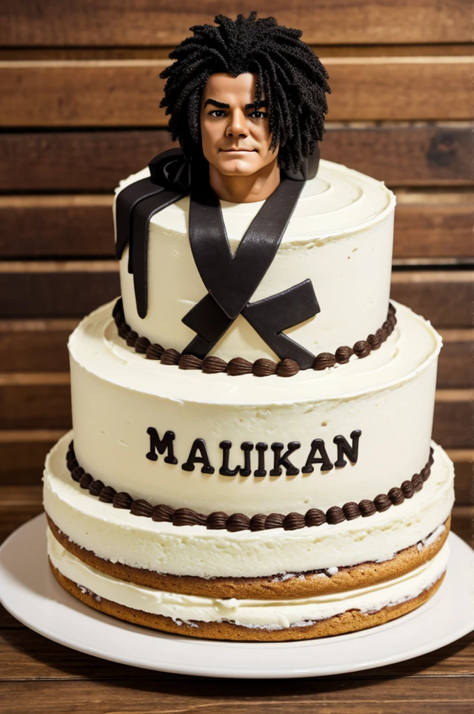 michaell jackson cumolean cake 
