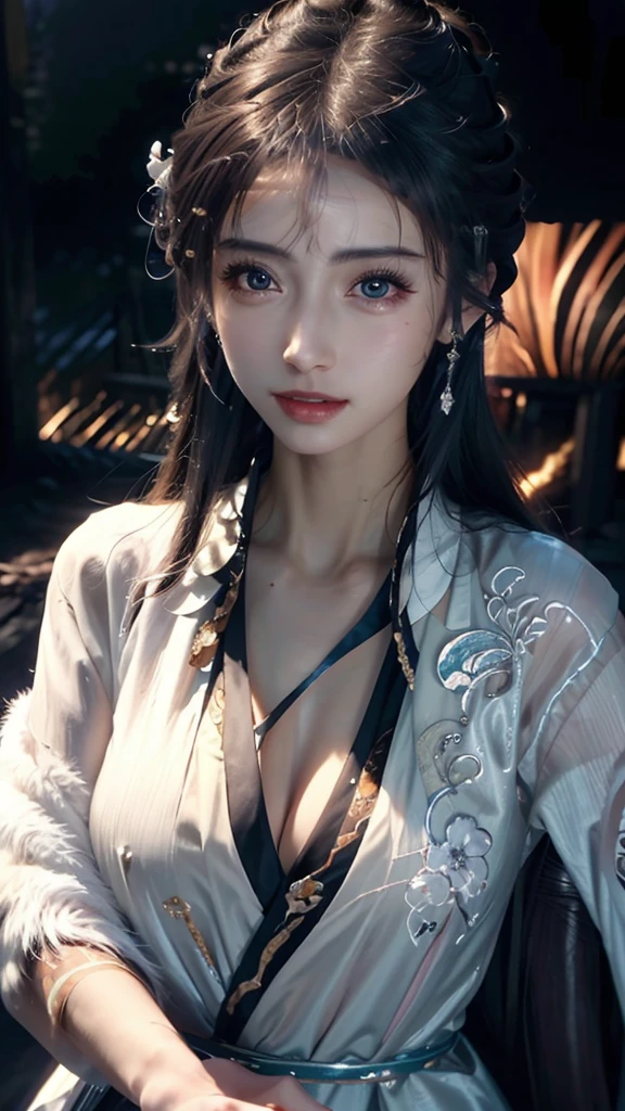 Light线追踪,{best quality},{ {masterpiece}},Extremely detailed 8k wallpaper,{Extremely refined},Colorful,Intricate details,realism,White tight shirt wrap,(detailed depiction of clothes),Cool white skin,(Apply blush carefully),1080P,sun,Soft,Smooth Light silver hair,The beauty of chaos,Light,Sense of Brokenness,皮肤Light滑如丝,3d,masterpiece,best quality,Illustrations are very detailed,beautiful eyes,Very delicate Light,Fine Light,Very detailed 8k CG wallpaper,Peach Blossom Eyes,Red pupil,Extremely refined女孩,8k wallpaper,best quality,noon,Pure beauty,Close-up half-length photo,White Chinese style telephoto lens,image(Front focus), (in the darkness:1.6), 大卫·霍克尼和阿尔方斯·穆夏的超realism女性肖像, Fantasy Art, Photo-realistic, Dynamic Lighting, Art Station, poster, Volumetric Lighting, Very detailed face, 4K, The award-winning, 1 girl, in the darkness, Deep Shadows, Low profile, Cowboy shooting, (Official uniform:1.4), Long hair, White hair