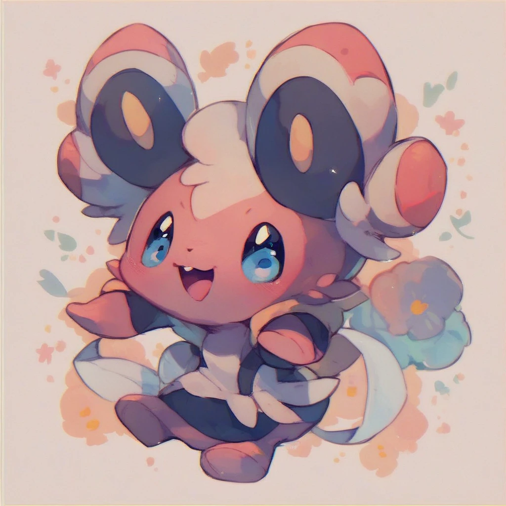 score_9, score_8_up, score_7_up, score_6_up, cute , simple background, full body, pokemon springatito