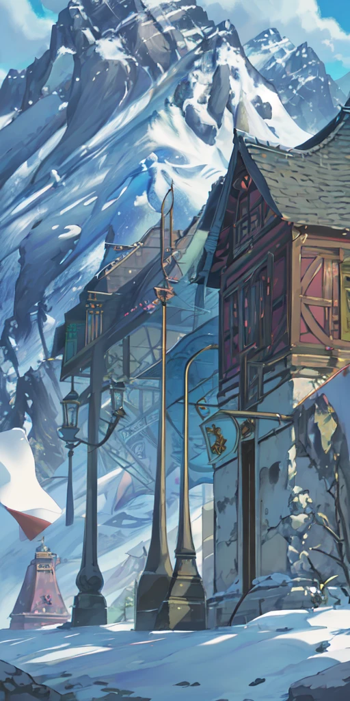 The background of the banner depicts a colorful and mystical location, For example, lost temple or magical forest, with lots of details and bright colors. In the center of the location you can highlight the key element, arousing interest and desire to explore this place. Next to the location image is the AniQuest Studios logo, and the banner text is printed in large font.