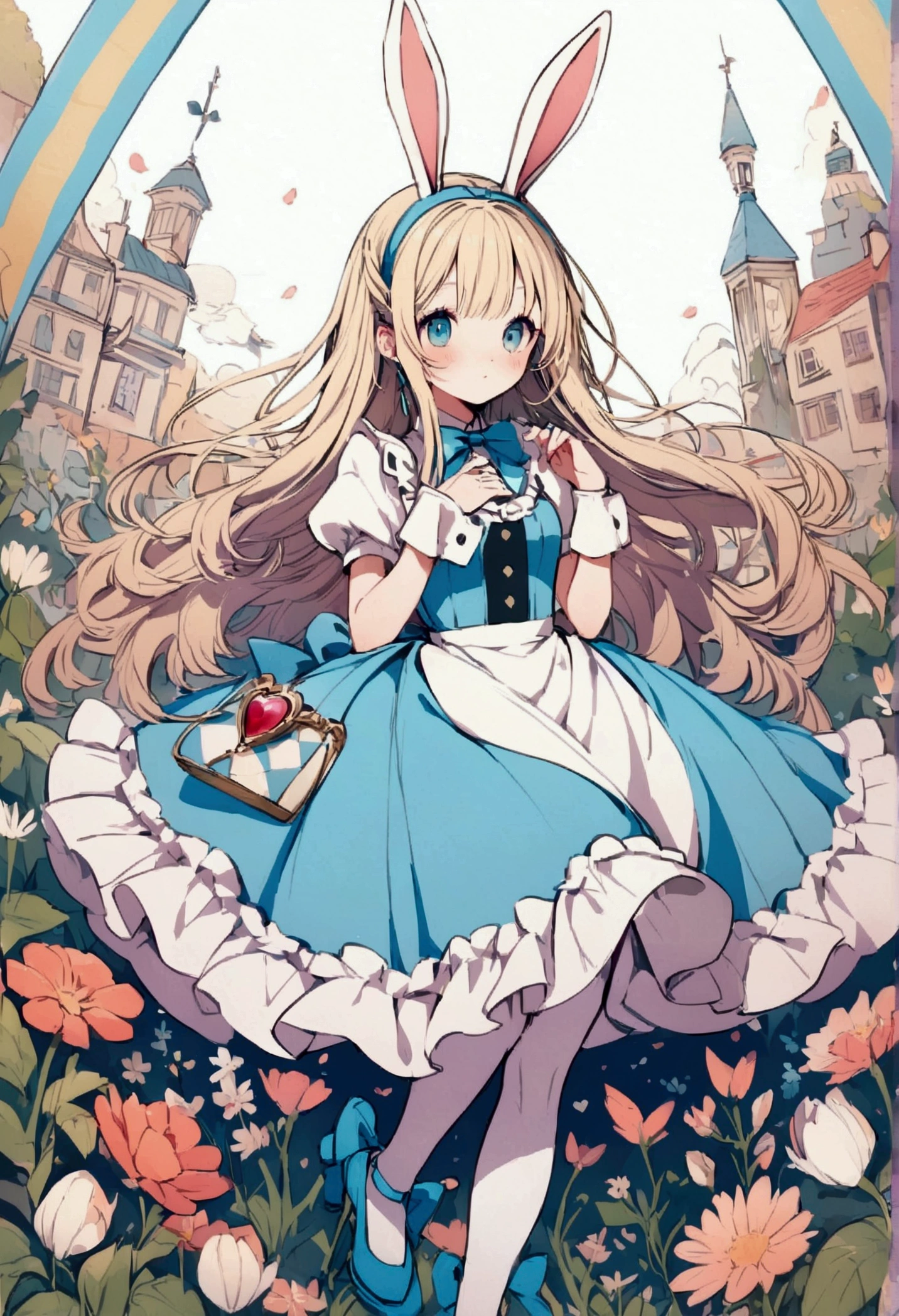 Alice in Wonderland rabbit