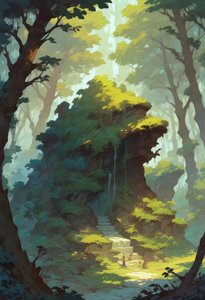 tori gate stone forest