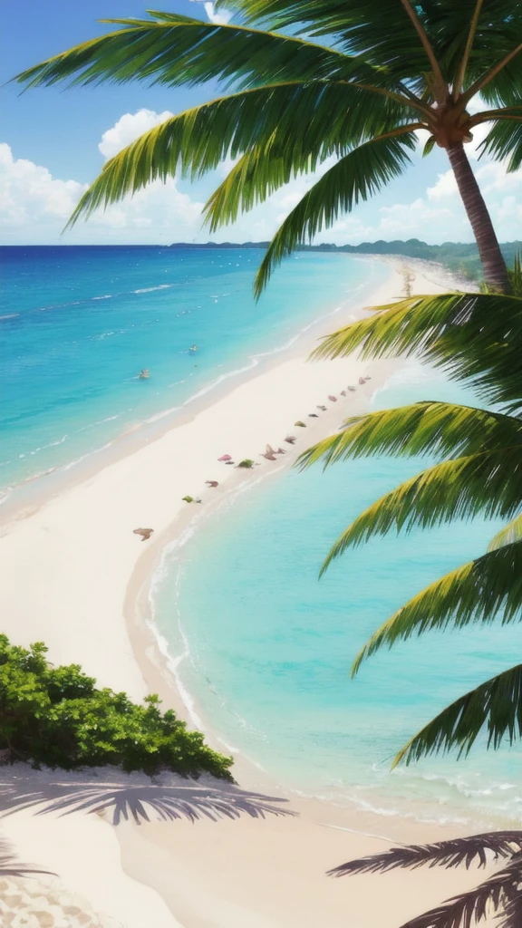 Summer beach