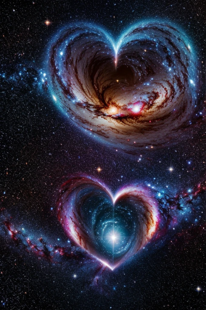 Heart shaped galaxy