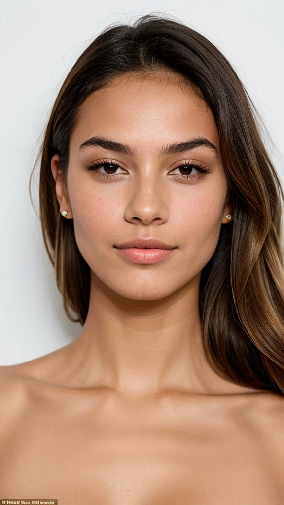 Additions to previous model : Return to the previous model with these changes : 

Complexion : lightly tanned, as if she spent the year in Rio Bouche : Slightly fuller lips Beauty mark : Quelques grains de beauté