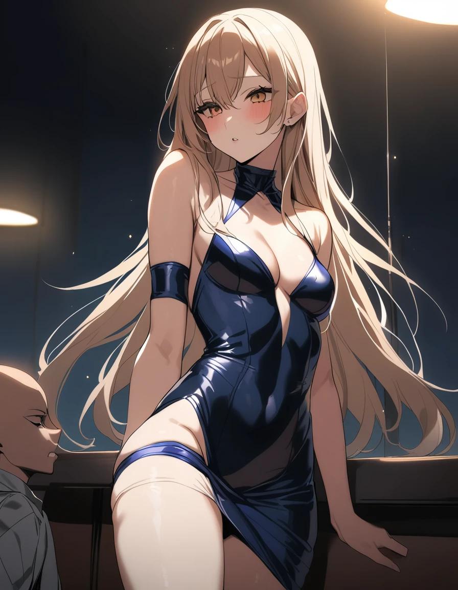19 year old prostitute in a tight dress jerks off a 12 year old guy