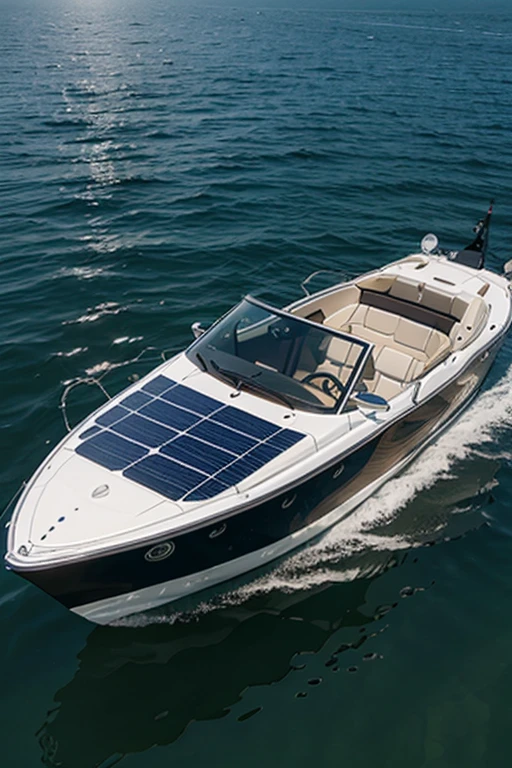 Solar powered boat 
