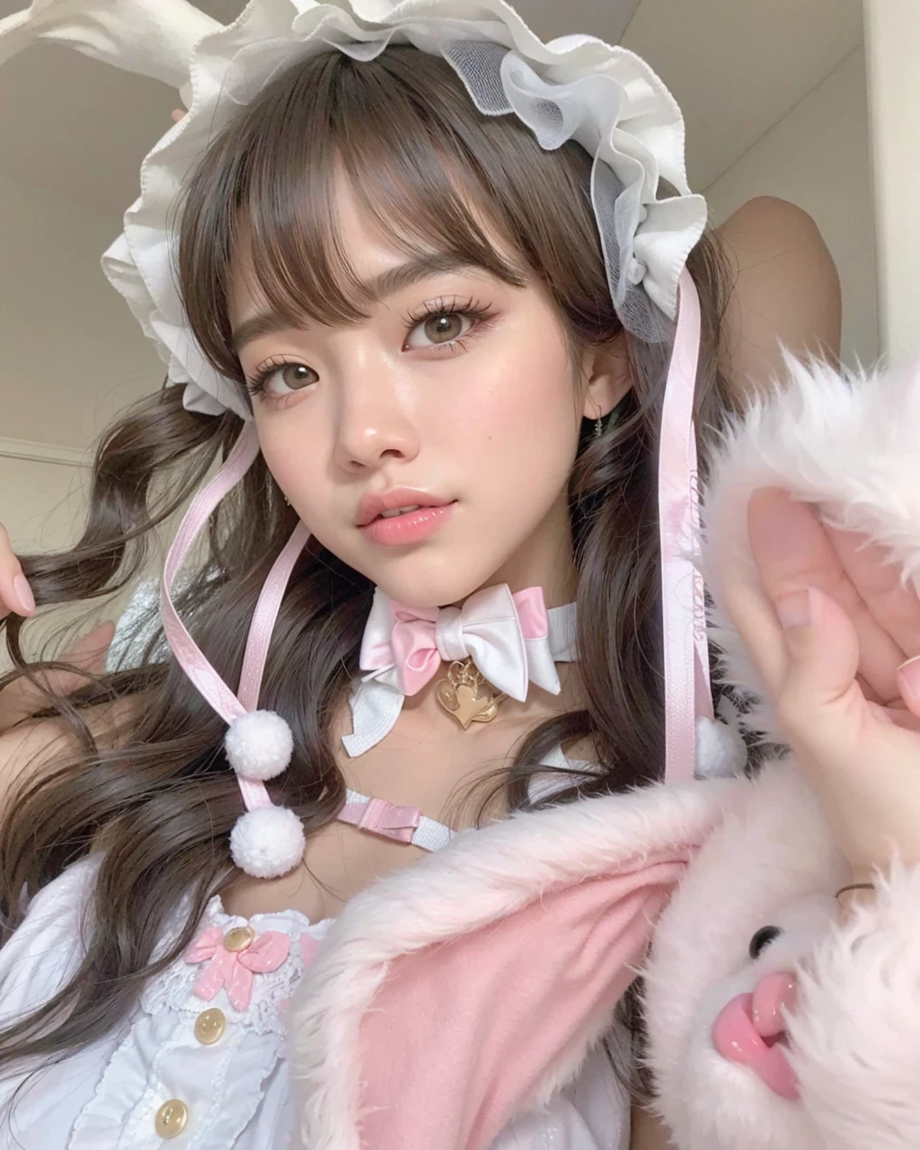 jennie from blackpink cara, foto realista.