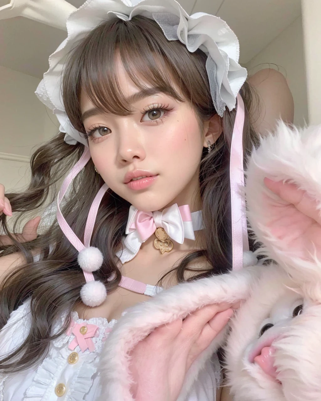 jennie from blackpink cara, foto realista.