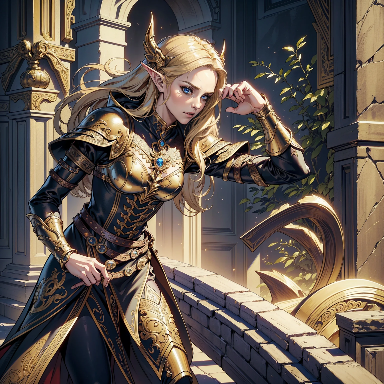 Masterpiece, Professional, High Definition - quality, sharp focus, perfect artwork, Best Illustration, trending on artstation, UHD, 4k, full body, NSFW                                                                         
a picture of a female elf (intense details, Masterpiece, best quality: 1.5) fantasy swashbuckler, fantasy fencer, armed with a slim sword, shinning sword, metallic shine, colorful clothes, an ultra wide shot, full body (intense details, Masterpiece, best quality: 1.5)epic beautiful female elf (intense details, Masterpiece, best quality: 1.5), [[anatomically correct]],  rich hair, braided hair, long hair, small pointed ears, fantasy urban street (intense details, Masterpiece, best quality: 1.5),  purple cloak  (intense details, Masterpiece, best quality: 1.5), long cloak (intense details, Masterpiece, best quality: 1.5), elven leather armor (intense details, Masterpiece, best quality: 1.5) sense of daring, sense of adventure, controlling a swirling radiant magic runes (1.5 intricate details, Masterpiece, best quality), manipulating magical runes (intense details, Masterpiece, best quality: 1.5) high details, best quality, 8k, [ultra detailed], masterpiece, best quality, (extremely detailed), dynamic angle, ultra wide shot, photorealistic, RAW, fantasy art, dnd art, fantasy art, realistic art,

