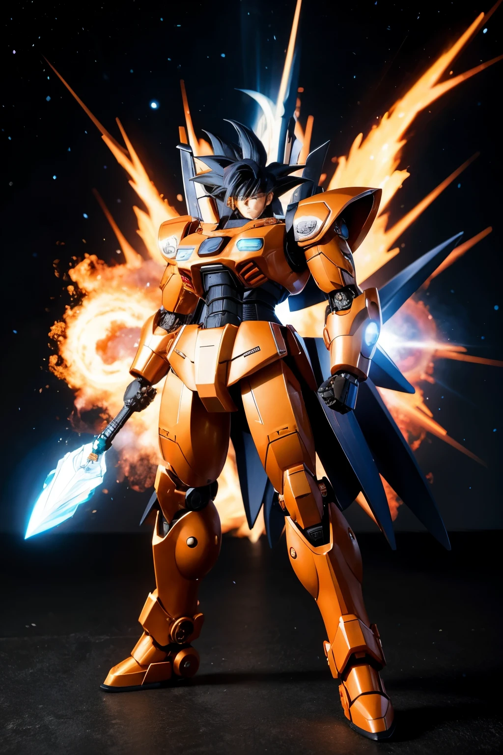 mecha, anime, Goku