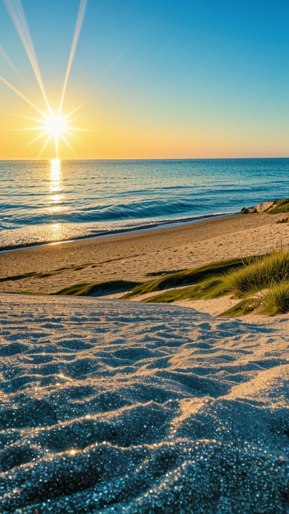 summer　coastal　Sparkling Sun　