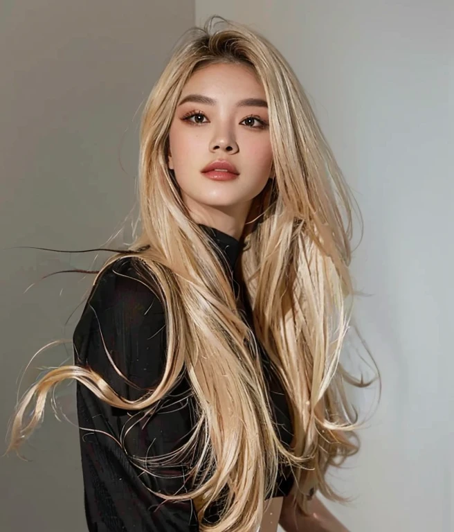8k images, Shot with a high quality Fuji 45 camera., Pixels, best quality, Masterpiece:1.2), Southeast Asian Araaf woman with a round face,Posing for pictures, Portrait,a close up of a woman with long hairสีดำ and a black top, black hairไหล, long hairสีดำ, long hairสีดำ, black hairยาวปลิวไปตามสายลม, long black hairไหล, เธอมีblack hair, black hair, black hairของเธอเป็นลอนยาว, black hairสวย, black hairธรรมชาติเข้มเป็นพิเศษ, Cindy Avelino, with long hairสีดำ ฮาราฟที่สวยงาม,ภาพสามมิติ 8K,45 high quality colored lights,000,000,000 Pixels, photo, post-trade photo, animation, headshot graph, Zinnia, Female model, 2 4 years old, Japanese model, Anna Nikonova or New Milky, Model with an attractive body, Zinnia, The shirt is tight., Looks hot.., Wear simple, tight-fitting clothing., beautiful female model, Look sexy, It fits the shape deliciously., sexy girl, wearing The shirt is tight., (realistic, photo-realistic:
1 woman,cute, ผู้หญิงlong hairชาวเอเชียตะวันออกเฉียงใต้ที่มีใบหน้ากลม, Open the aperture wide., professional lighting, Sony A7R4, 50 mm sitting lens. 2 long hairชาวเอเชียตะวันออกเฉียงใต้ที่มีใบหน้ากลม,  Large bust measures 36 inches., Warm light, long hair,black eyes,abdominal muscles, The body is beautiful and strong., thick hips, rounded chest, (digital painting, HDR, high contrast), 3d, 8K, 45,000,000 pixcls,,