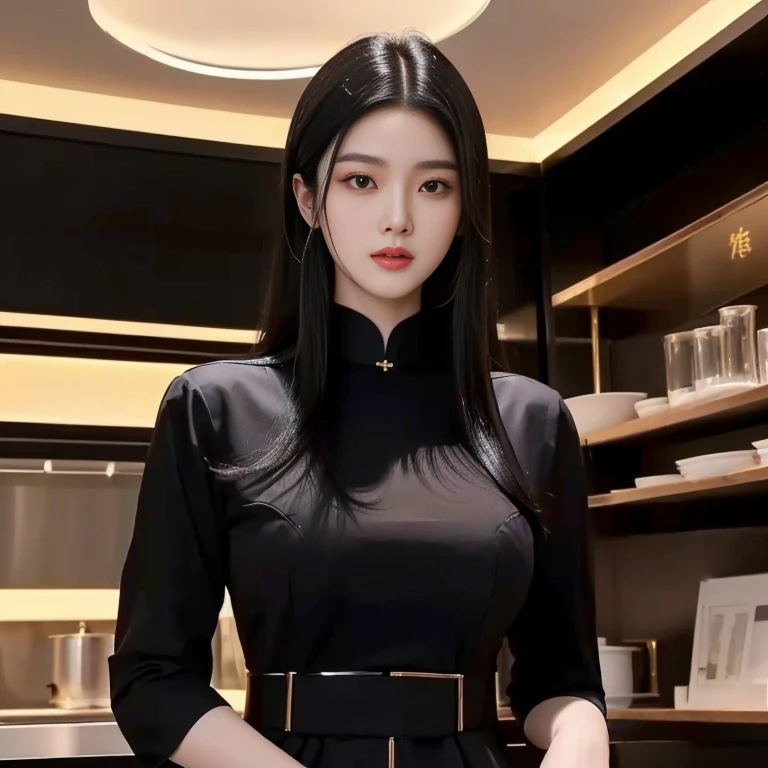 Close-up photo of a woman,  perfect has a round face, Profile picture, charming anime,stereoscopic 8k,45 high quality colored lights,000,000,000 pixels inspired by Woobin, south east asian with a round face, Yanjun Chengt, Xindong Chen, heise-lian yan fang, Chinese girl, Yun Ling, Cute young man with a sweet Asian face, with a round face, Li Zixin, Ruean Jia is very beautiful.!, Inspiration from Huang Ji Southeast Asian Araaf woman with a round face,Posing for pictures, Portrait,a close up of a woman with long black hair and a black top, black hairไหล, long black hair, long black hair, black hairยาวปลิวไปตามสายลม, long black hairไหล, เธอมีblack hair, black hair, black hairของเธอเป็นลอนยาว, black hairสวย, black hairธรรมชาติเข้มเป็นพิเศษ, Cindy Avelino, with long black hair ฮาราฟที่สวยงาม,