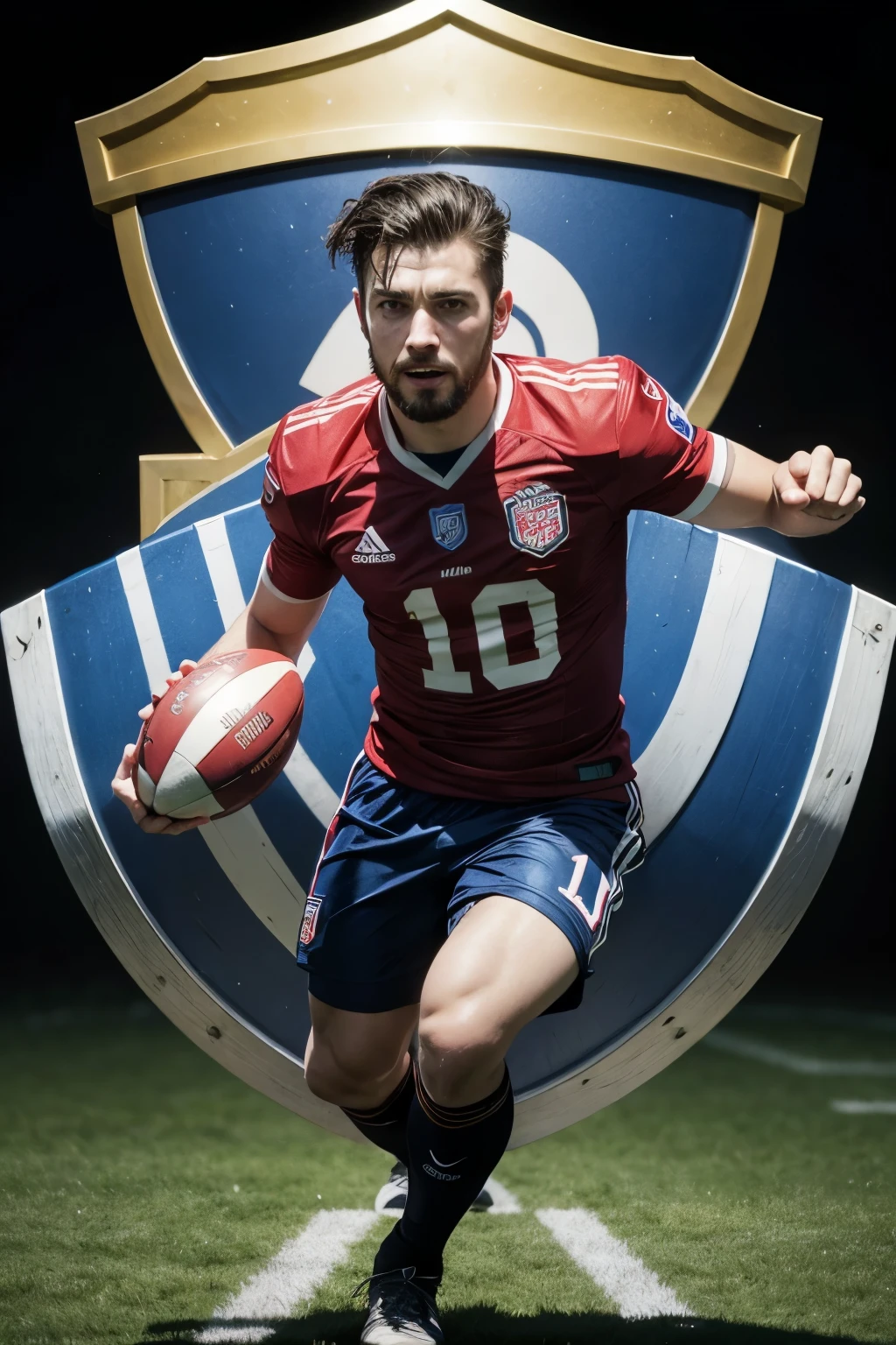 Create a Football Team Shield Based on the Month of February