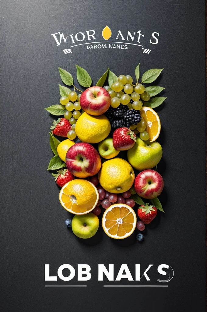 Logo with fruits