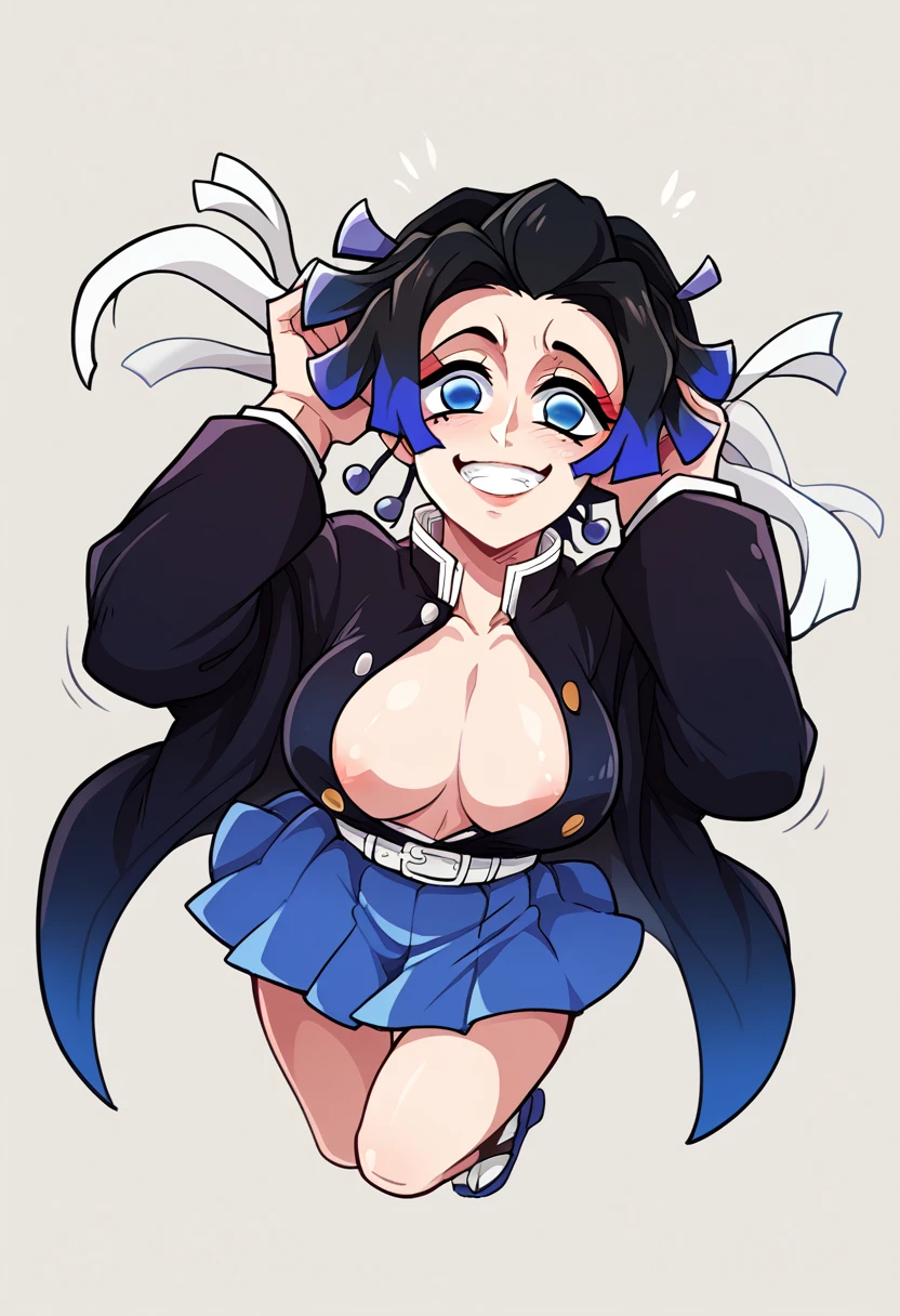 1girl, mona \(genshin impact\), genshin impact \\\\\ masterpiece, best quality, very aesthetic, absurdres, newest \\\\\\ slim body,///// ,by nyantcha,cutesexyrobutts , by khyle,,////// ,,solo,, , ,,detailed face, , ,, , , wallpaper, , beautiful face, sexy, , only pantyhose, rating:nsfw, nude, naked, blush, , space background, big tits, hat,topless,
