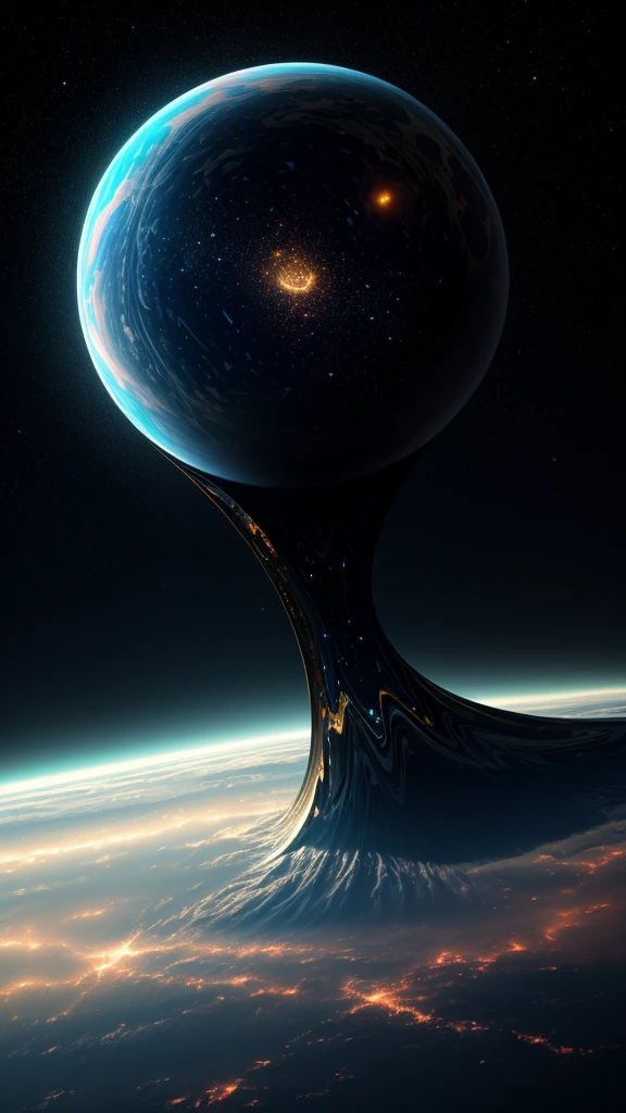 best quality,4k,8k,highres,masterpiece:1.2,ultra-detailed,realistic:1.37,giant square object floating in space,metallic,shiny surface,sharp edges,smooth texture,futuristic aspect,glowing lights,colorful holographic projections,ethereal atmosphere,cosmic backdrop,mysterious shadows,dimly lit environment