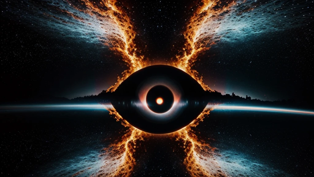 universe,Massive black hole,distort