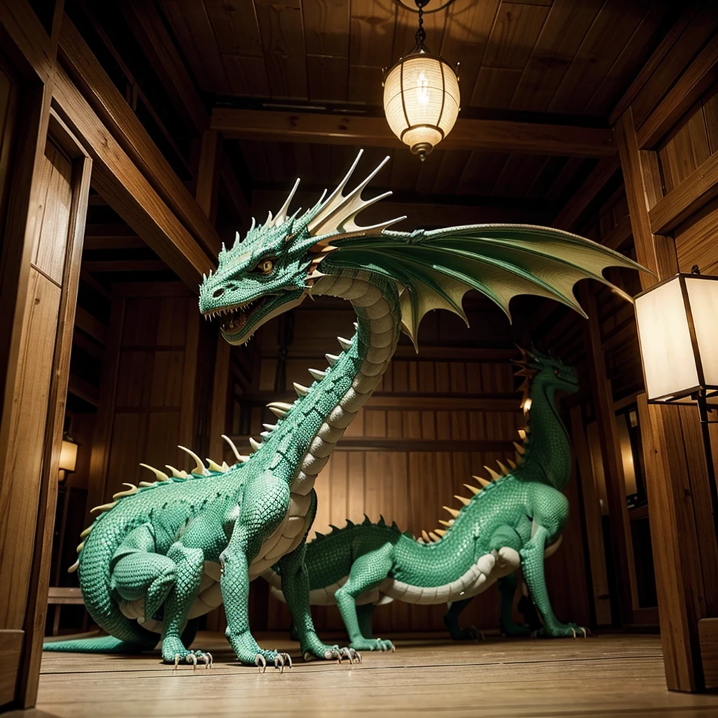 Photo of oriental dragons