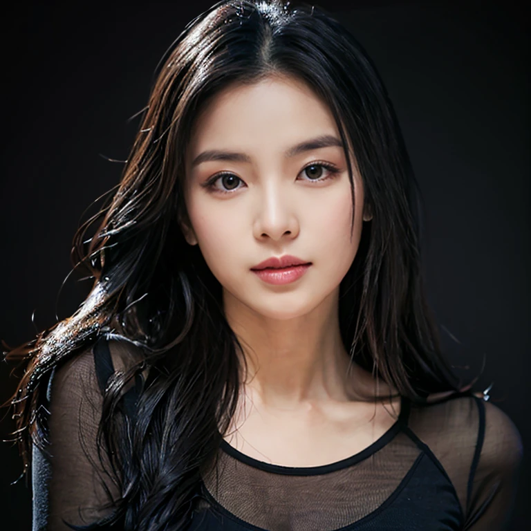 realistic, photo-realistic: Open the aperture wide., professional lighting, Sony A7R4, 50 mm sitting lens. 2 ; Warm light, Southeast Asian Araaf woman with a round face, black hairไหล, long hairสีดำ, long hairสีดำ, black hairยาวปลิวไปตามสายลม, long black hairไหล, เธอมีblack hair, black hair, black hairของเธอเป็นลอนยาว, black hairสวย, black hairธรรมชาติเข้มเป็นพิเศษ, long hairสีดำ ภาพถ่าย, Model with an attractive body, Zinnia, The shirt is tight., Looks hot.., Wear simple, tight-fitting clothing., beautiful female model, Look sexy, It fits the shape deliciously., long hair,black eyes,abdominal muscles, The body is beautiful and strong., thick hips, rounded chest, (digital painting, HDR, high contrast), 3d, 8K, 45,000,000 pixcls,,8k images, Shot with a high quality Fuji 45 camera., Pixels, best quality, Southeast Asian Araaf woman with a round face, black hairไหล, long hairสีดำ, long hairสีดำ, black hairยาวปลิวไปตามสายลม, long black hairไหล, เธอมีblack hair, black hair, black hairของเธอเป็นลอนยาว, black hairสวย, black hairธรรมชาติเข้มเป็นพิเศษ, Cindy Avelino, with long hairสีดำ ภาพถ่าย, Model with an attractive body, The shirt is tight., Looks hot.., Wear simple, tight-fitting clothing., beautiful female model, Look sexy, It fits the shape deliciously.,