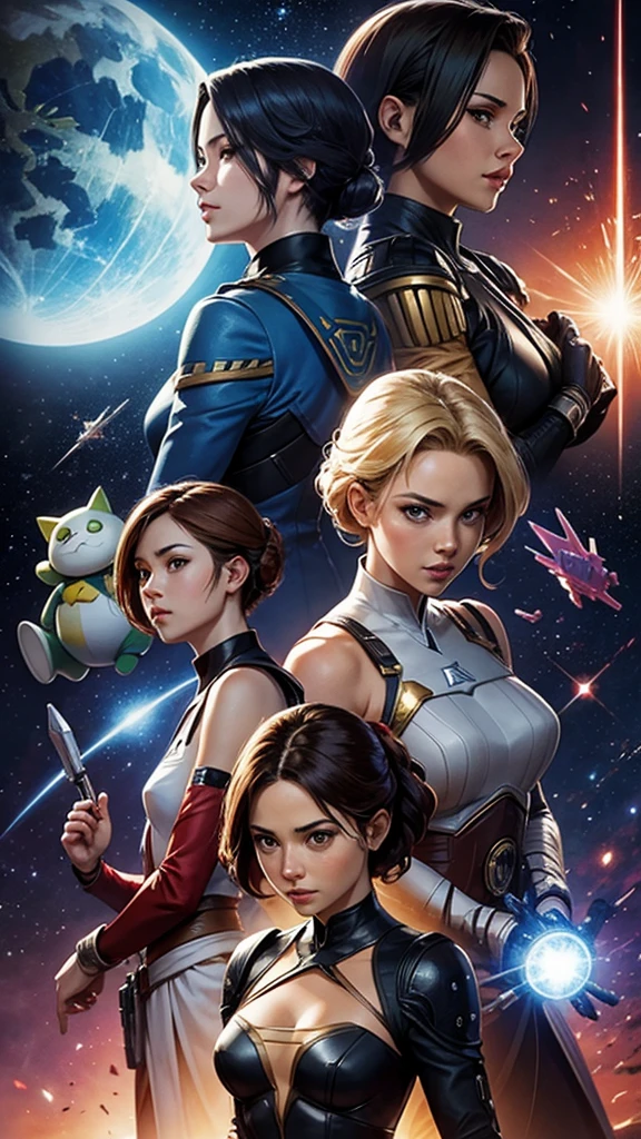 Star Alliance characters cover