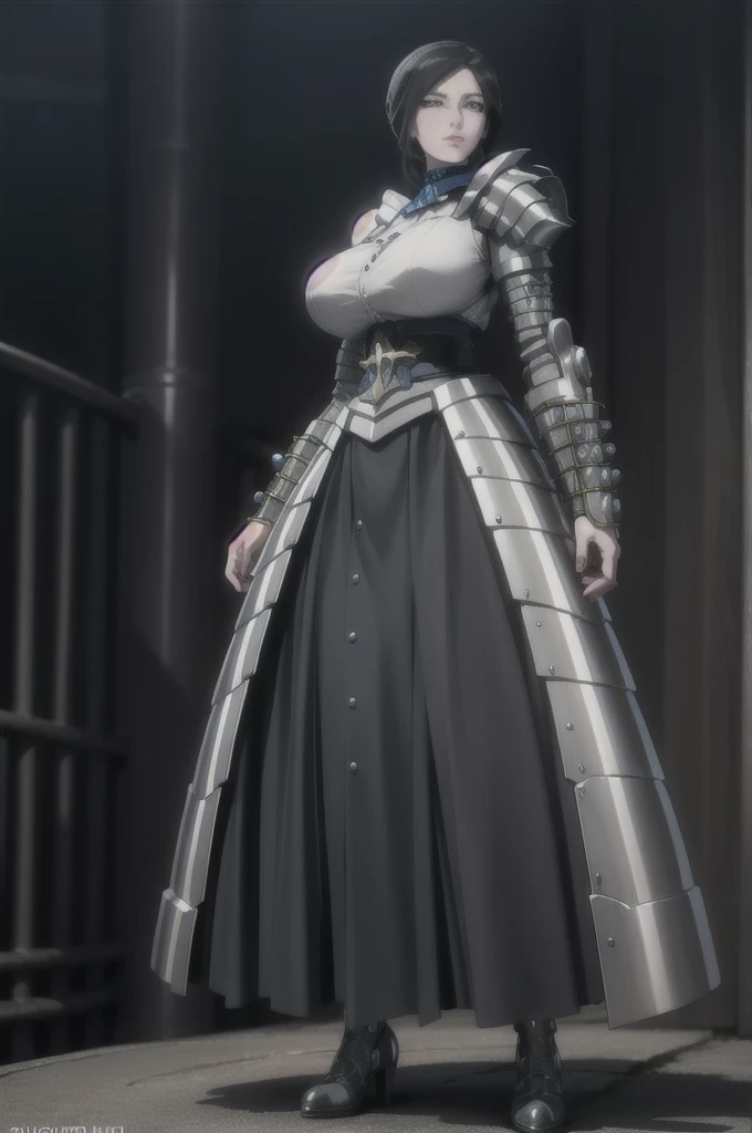 In a world of mechanical marvels, capture the essence of a beautiful steel maiden in this captivating photo. maxi skirt, Crafted from gleaming steel, she stands tall with an air of grace and strength. Her intricate design and fine craftsmanship reflect the ingenuity of her creators. As a symbol of both beauty and power, she personifies the perfect fusion of artistry and technology. (Mechanical marvels, Gleaming steel, Graceful), (Intricate details:1.2), (Photorealistic:1.2), (Elegant, Powerful, Ingenious), inspired by steampunk art and the blending of human aesthetics with mechanical engineering.(((milf))), yuri alpha, full body