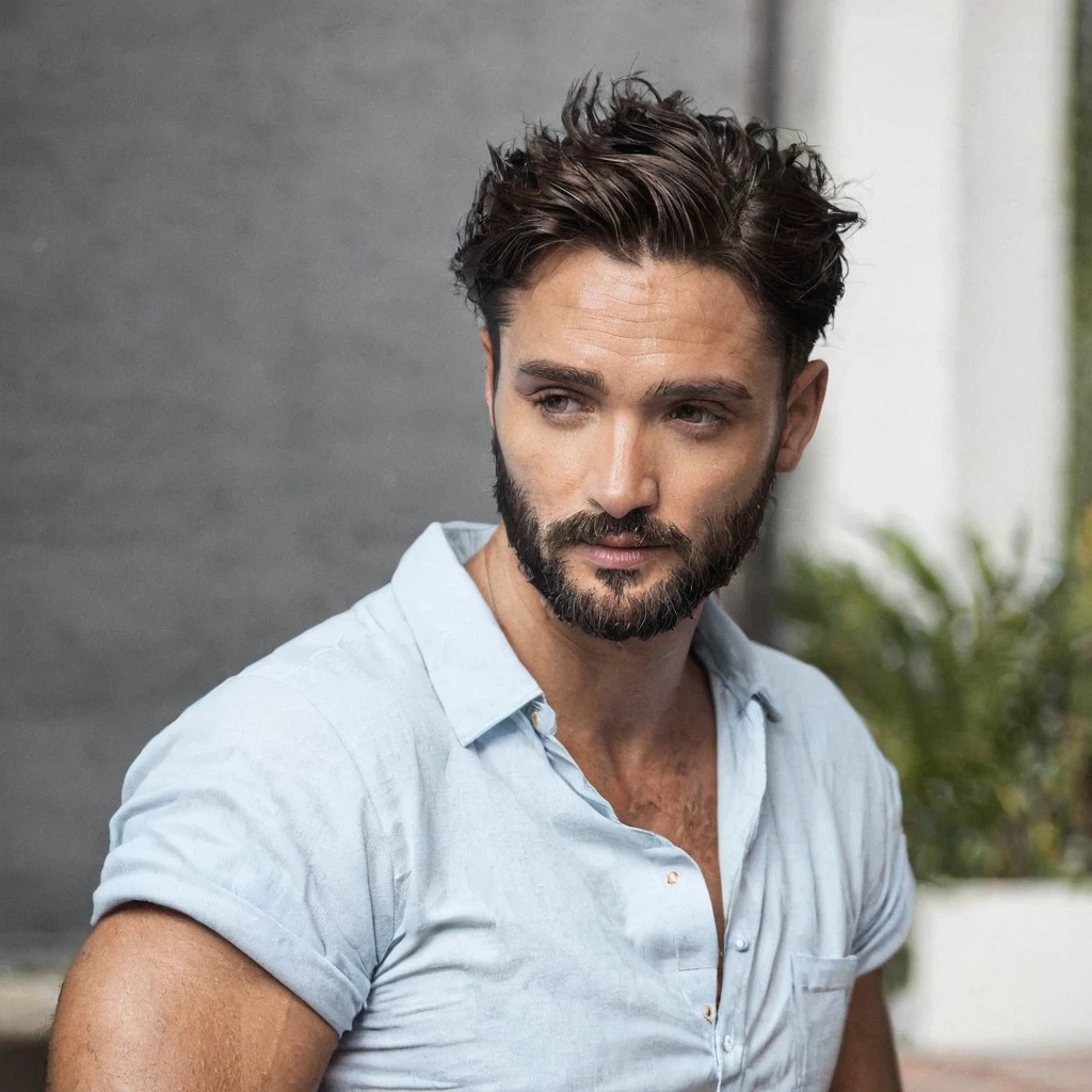 sensual man