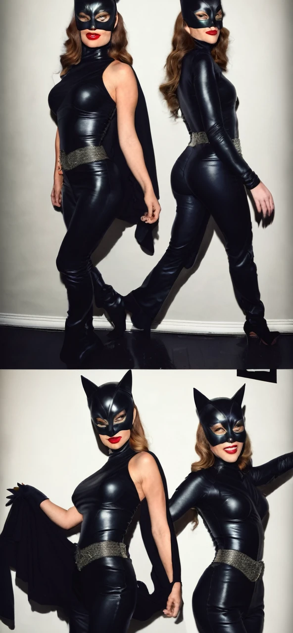 cat Woman, with an outfit to go to the Grammys