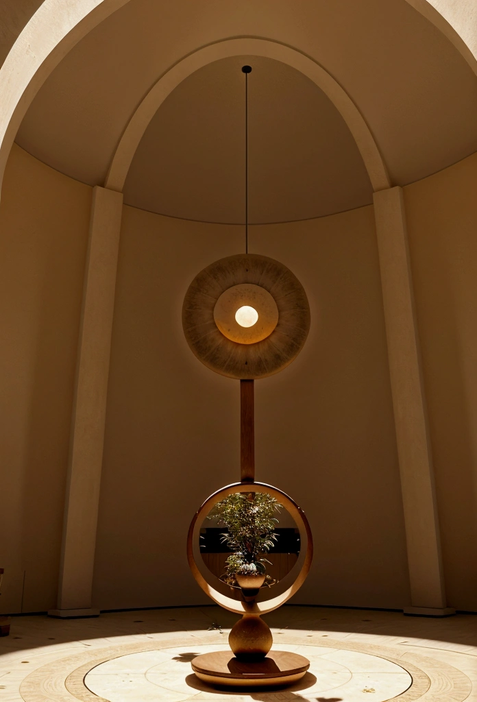 Circle of Life: Place "Areté" inside a circle, symbolizing totality and perfection, with small details around that represent balance and harmony.
