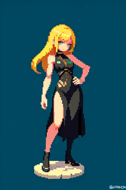 (masterpiece, top quality, best quality), pixel,pixel art,1girl,full body,