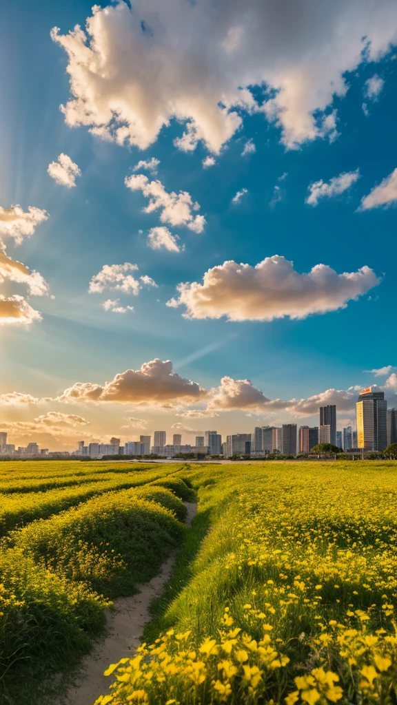 a close up of a field of flowers with a sky in the background, god's rays highly detailed, rays of life, god's rays, rays of god, there is a picture of a beach with a pier in the distance, today\'s featured photograph 4k, clouds and wings and waves, clouds and waves, oceanside, crisp lines, harmony of swirly clouds, epic blue sky, a view of a city with tall buildings and a green park, tokyo japan, tokyo city, tokyo city in the background, tokio, tokyo, japanese city, tokyo prefecture, new tokyo, aerial view of a city, tokyo in the background, bird's eye view of a city, modern tokyo, japanese downtown, osaka skyline background, in tokio, shinjuku seascape, heaven on earth, wide angle landscape photography, epic wide angle, wispy clouds, big sky, big blue sky god sun rays, few sun rays, rays of god shining from above, rays of the sun, sun rays at sunset, rays of sunlight, godly light, rays of sunlights, rays of sun