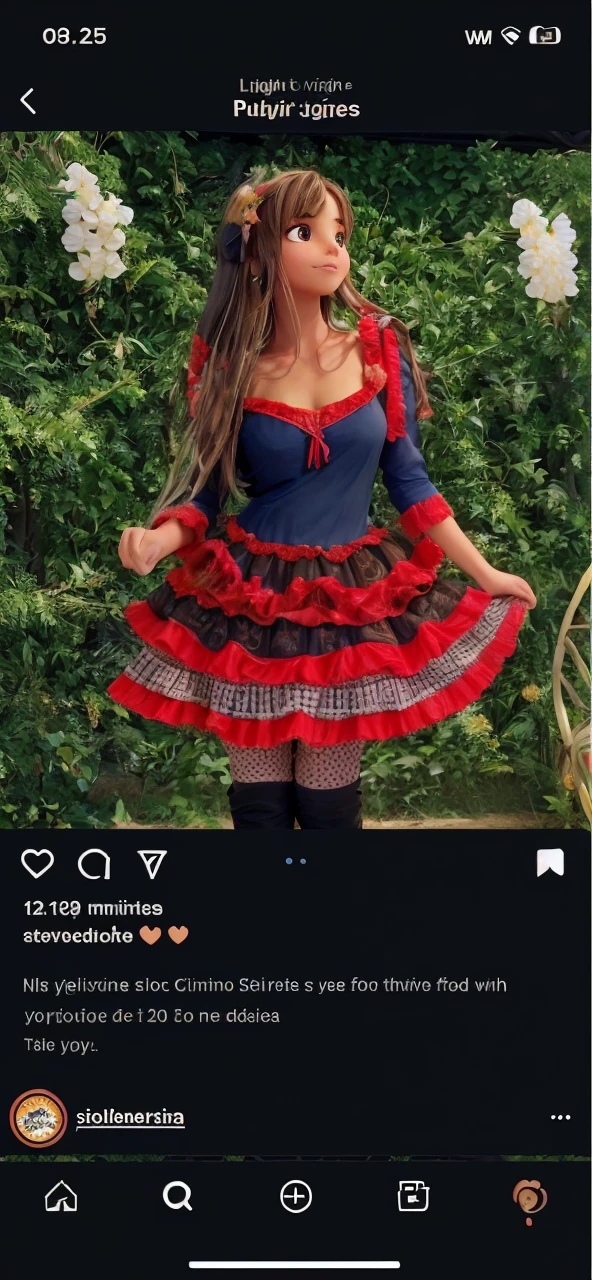 two years,skin fair, lightbrown eyes, honey-colored hair wearing a colorful flowy dress with June party flags on the skirt holding an ear of corn