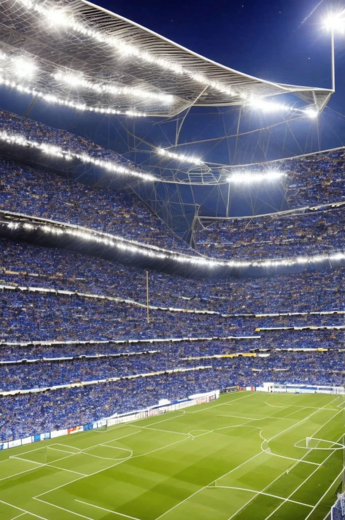 {{masterpiece}}}, hyper quality, {{{very realistic}}}, very delicate eyes, {{{best quality}}}, soccer stadium, {{Football Jerseys}}, {{{Real Madrid}}}, {{Beautiful night sky}}, Milky Way, light, crowd, football. Son Heung-min