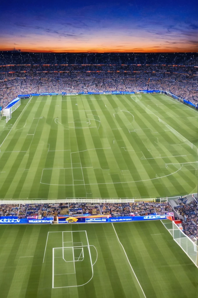 {{masterpiece}}}, hyper quality, {{{very realistic}}}, very delicate eyes, {{{best quality}}}, {{{sturdy soccer player}}}, {{Football Jerseys}}, {{{Real Madrid}}}, {{Beautiful night sky}}, soccer stadium, light, crowd, football.