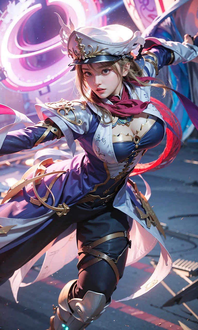 a close up of a 4 girls ,blonde hair , big booobs , shadowbringers cinematic, 4 k detail fantasy, a beautiful fantasy empress, game cg, xianxia fantasy, xianxia hero, 2. 5 d cgi anime fantasy artwork, cinematic goddess close shot, ruan jia and artgerm, wow 4 k detail fantasy, hyperdetailed fantasy character