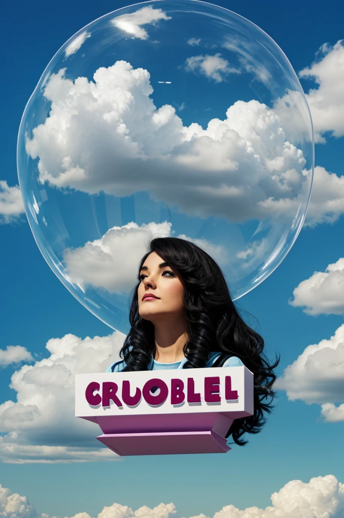 Cheshire Connoisseur in cloud/bubble font