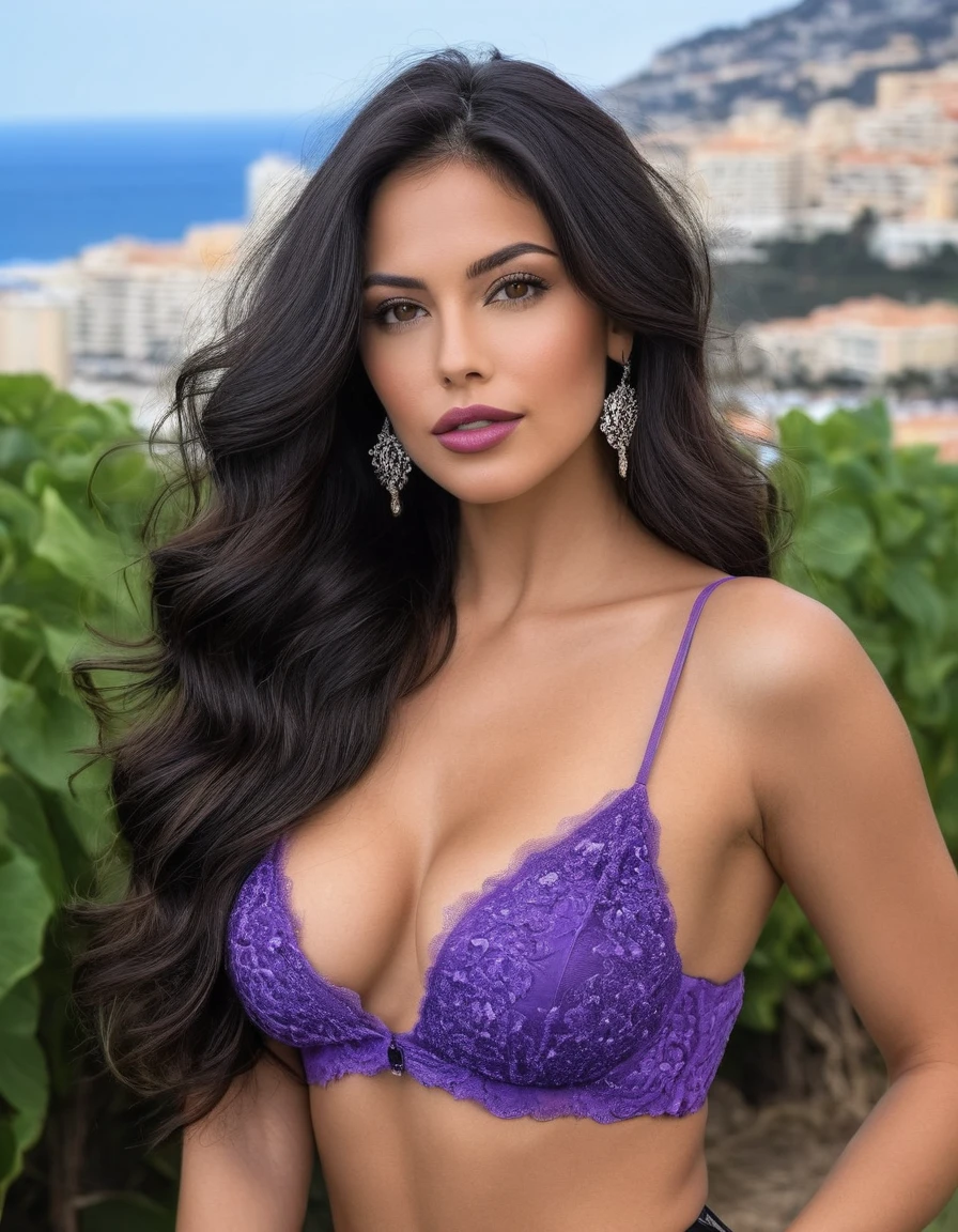 Plucked woman with long hair posing for a photo in a field, lorena avarez, Violet Myers, my caliph, beautiful latin face, 30 year old woman, 3 0 year old woman, marischa becker, Beautiful woman mexicana, she looks like laura barrios, cara sexy, thick lips, brown hair and a perfect body, neckline She has very long dark hair down to her hips., she is tall, slim build and has the best vacation in Monaco. Photos of that face., Photos very influencer style in the south of France sexy girl with dark brown hair, beautiful woman, long curvy black hair, Violet Myers, Amazing beauty, beautiful latin face, Beautiful woman hermosa, long wavy black fur, extended wavy hair, thick dark hair, she looks like laura barrios, Attractive woman, Beautiful woman