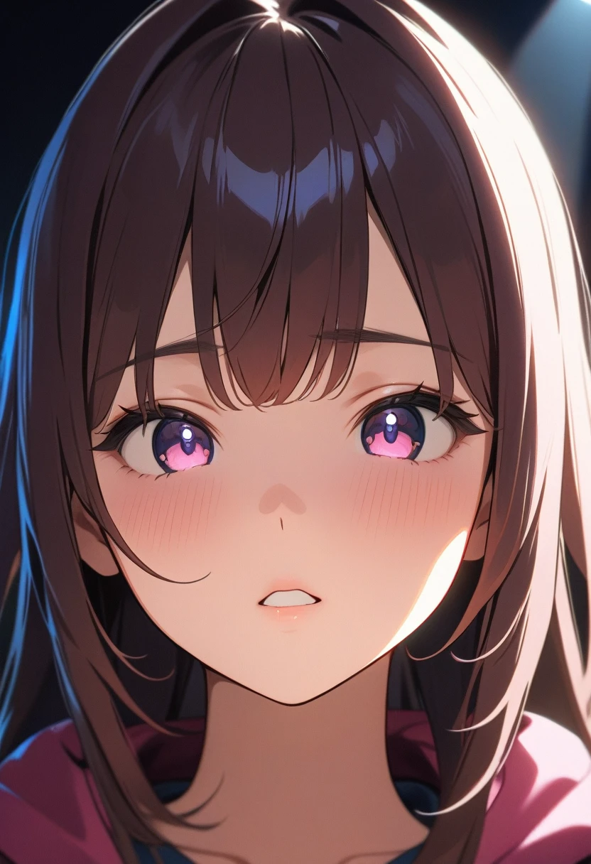 ultra highres, masterpiece, best quality, sharp focus, 8k, professional lighting, front lighting, 2D anime lighting, face focus, kawaii girl