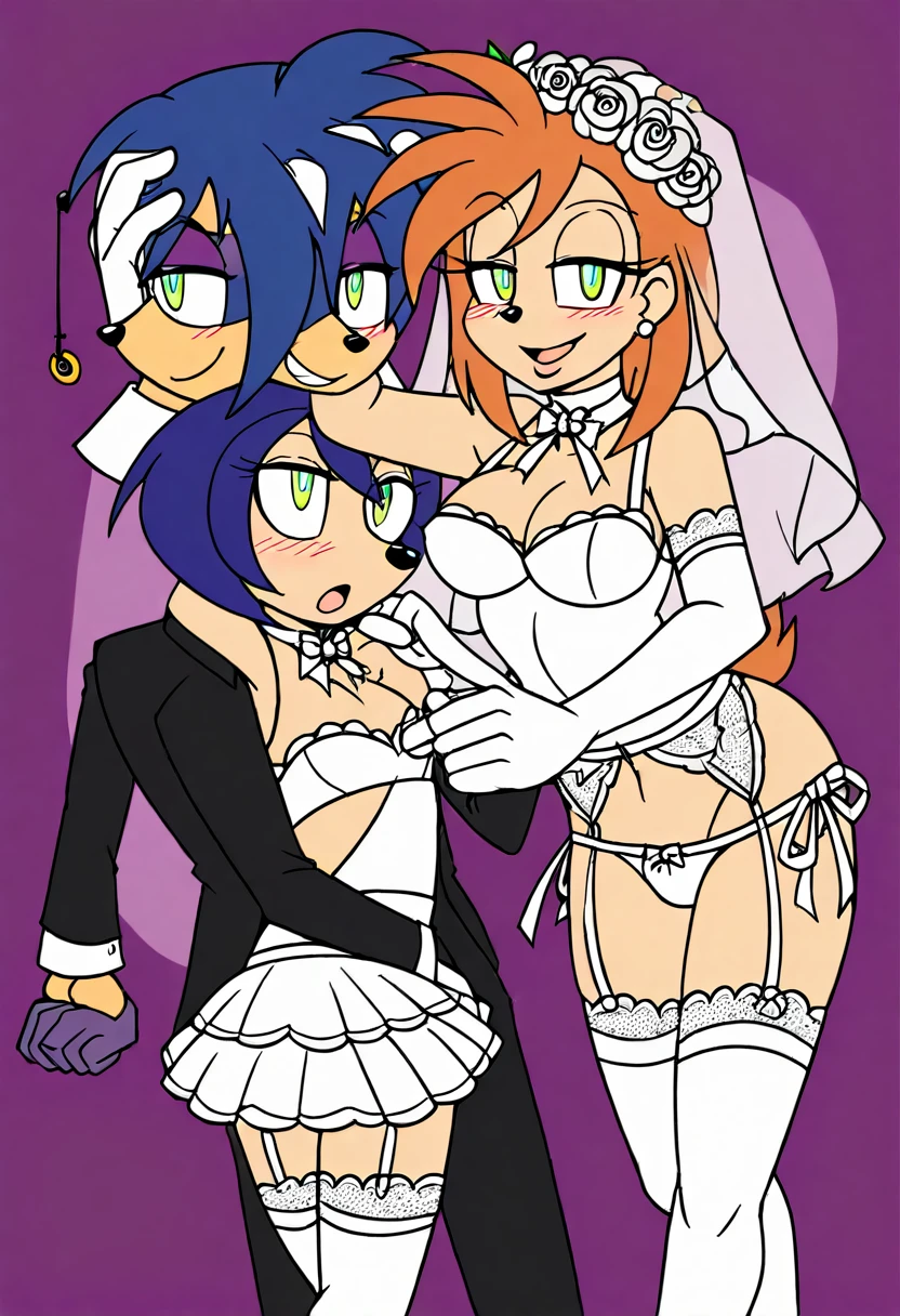 a father (he had been hypnosis by his second son,crossdressing, a date with his second son,to a love hotel, ,wear sexy Wedding lingerie,bride of his second son,have one's first night sex, divorces his wife and vows to live as the wife of his second son for the rest of his life, )